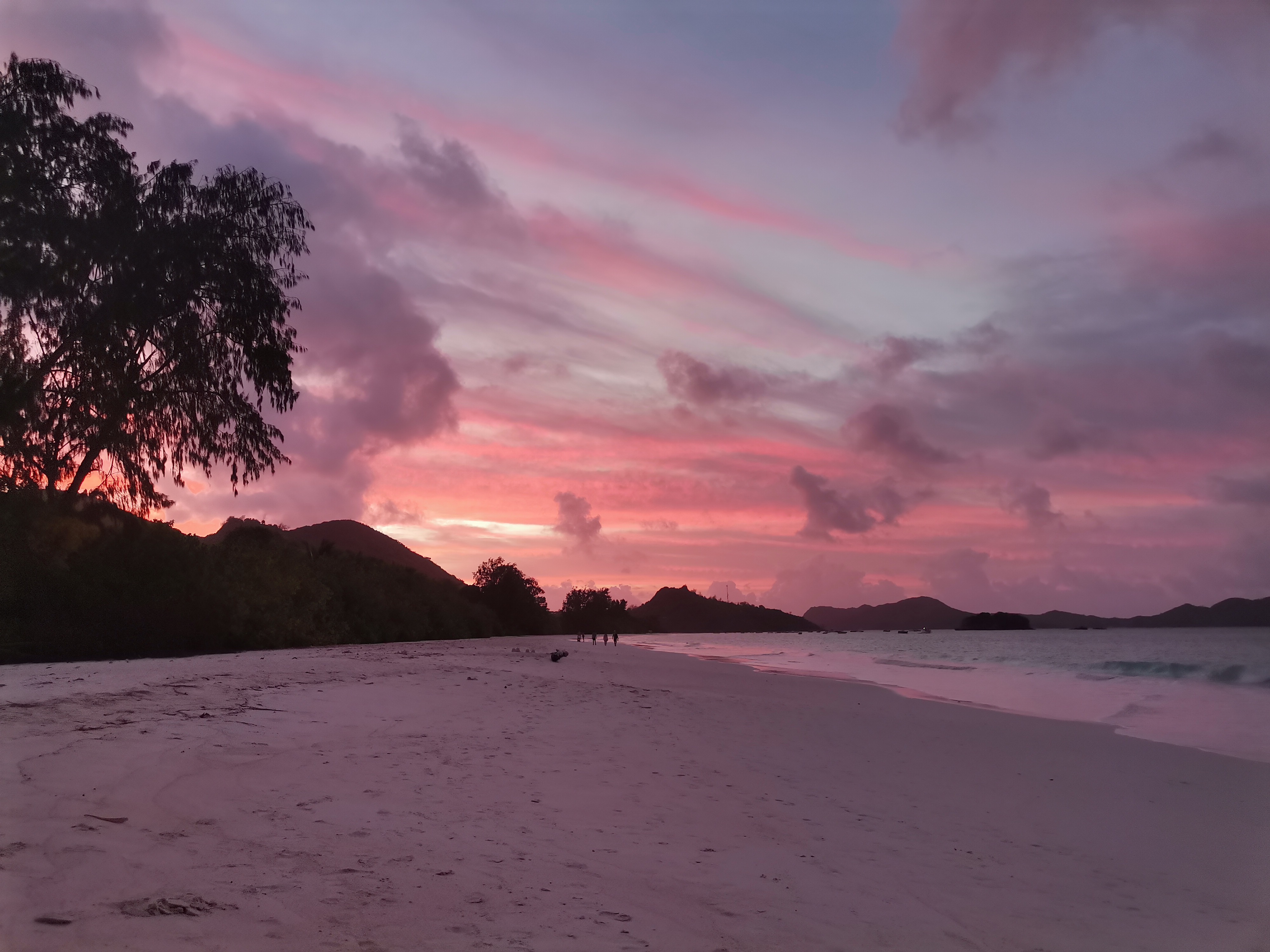 Cote D'Or Sunset after a staff party